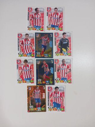 Adrenalyn 2013-2014 Atlético de Madrid Cards