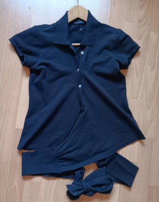 Polo Gant Negro Talla M