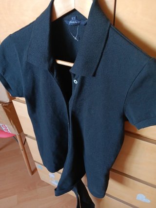 Polo Gant Negro Talla M