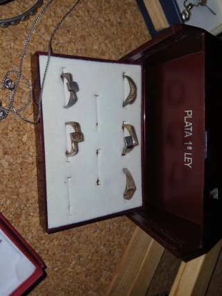 Lote de Joyería Plata 1ª Ley
