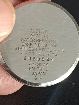 Lote tapas reloj Citizen vintage