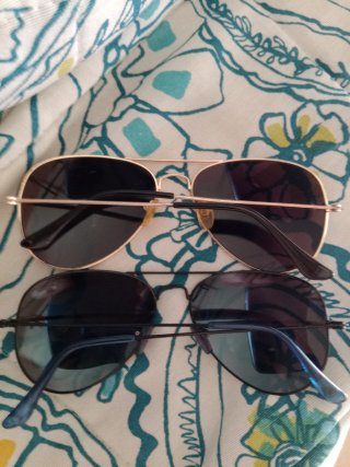 Gafas de sol Ray-Ban Aviador Azul Dorado