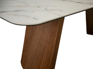 Mesa Comedor Angel Cerdá Mármol y Madera