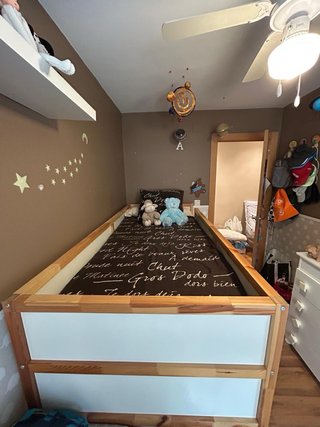 Cama Ikea Kura Reversible 90cm