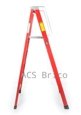 Escalera Fibra Tijera 2x5 - 1,42 Metros - 10401 - Mader