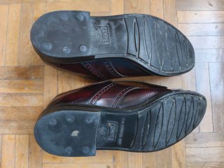 Mocasines Camper piel burdeos talla 37
