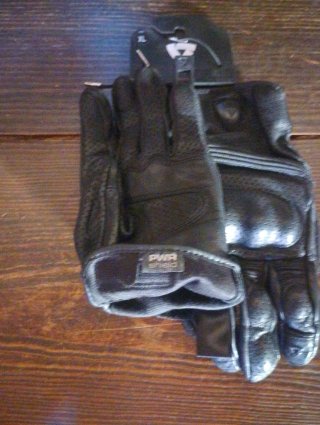 Guantes Moto Verano Negros