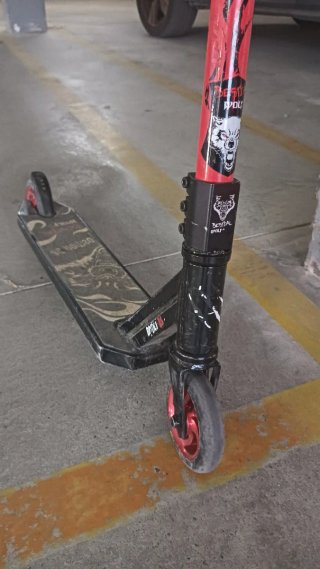 Patinete Bestial Wolf Rojo