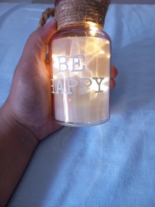 Decorazione luminosa Be Happy