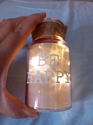 Decorazione luminosa Be Happy
