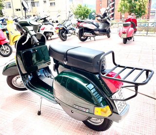 Vespa 200 E IRIS 1986 Verde