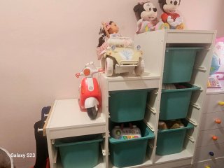 Mueble organizador de juguetes