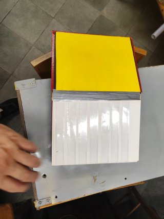 Raccoglitore francobolli sono due pezzi