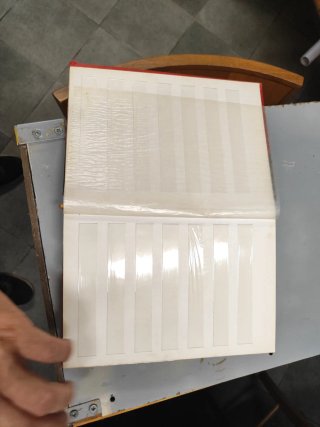 Raccoglitore francobolli sono due pezzi