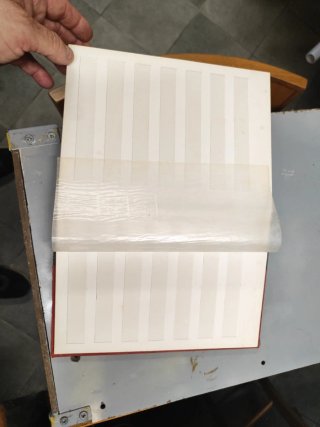 Raccoglitore francobolli sono due pezzi