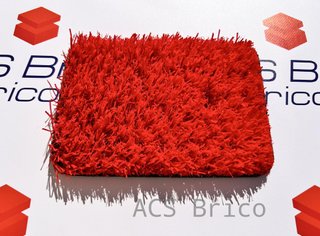 Césped Artificial 25 mm - Vanda 25 Rojo Infantil - Kids