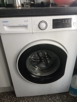 Lavadora Sauber Serie 3 8kg 1000rpm