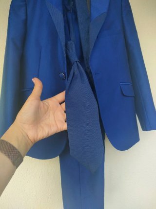 Completo cerimonia blu 6 anni