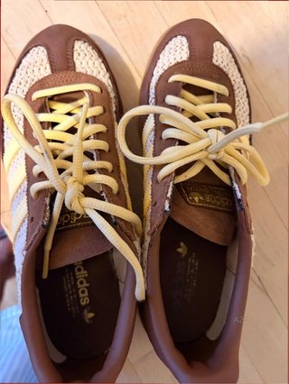 Adidas Samba Talla 38 Marrón/Amarillo