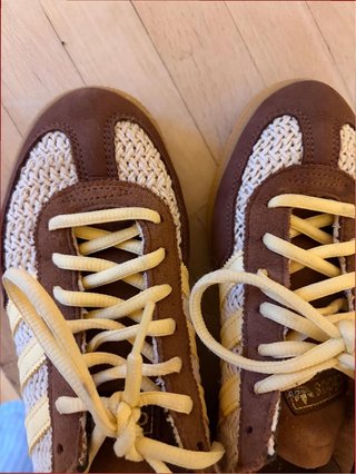 Adidas Samba Talla 38 Marrón/Amarillo