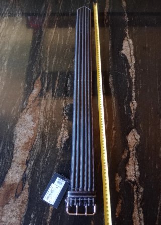 Cinturón Pieces Negro Ancho Mujer Nuevo