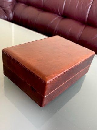 Estuche de viaje para 8 relojes - Piel