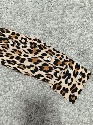 Camisa animal print Zara