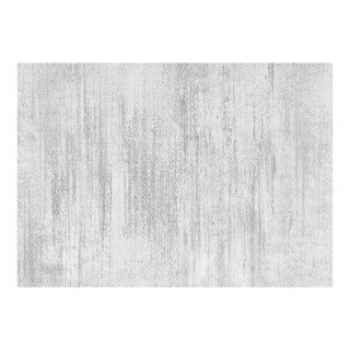 Tappeto Lavabile Antiscivolo Grigio 305x427 cm