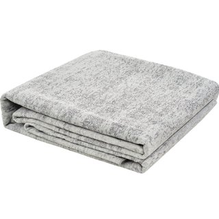 Tappeto Lavabile Antiscivolo Grigio 305x427 cm