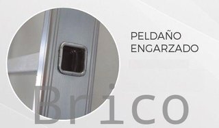 Escalera Aluminio Elite 2x14 - 4+4 M - 80-80x30mm