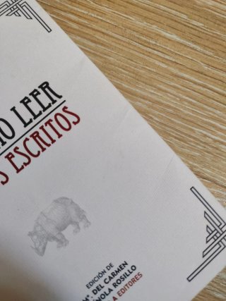 Libro Leer o no leer y otros escritos (Voces)