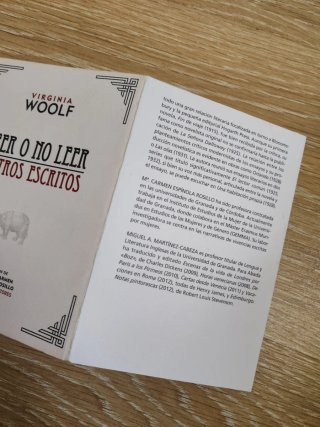 Libro Leer o no leer y otros escritos (Voces)