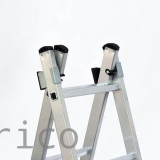 Escalera Aluminio 3x7 - 2+2+2 M - 54-60-54x25mm