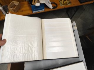 3 raccoglitori per francobolli