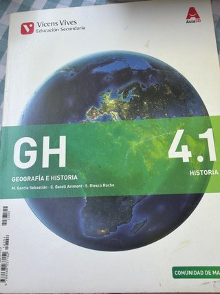 GH 4, Geografía e historia, Educación Secundari...