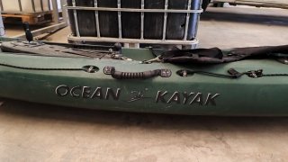 Kayak Ocean Trident 11 + 2 chalecos Tribord