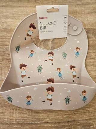 Babero silicona Tutete +6 meses