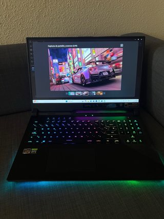 Portátil Asus ROG 17” RTX 3080 64GB RAM 2Tb SSD