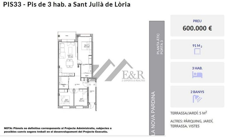 3-bedroom flat for sale in Aixirivall, Sant Julià de Lòria · 39 of 60