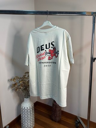 T-shirt Deus Ex Machina Estampada Bege