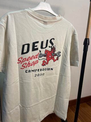 T-shirt Deus Ex Machina Estampada Bege