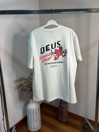 T-shirt Deus Ex Machina Estampada Bege