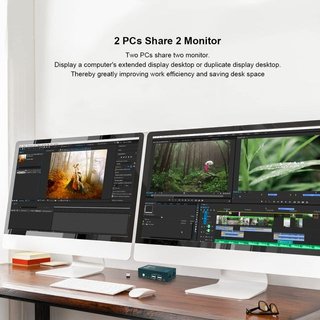 Switch doppio monitor 4K@30Hz