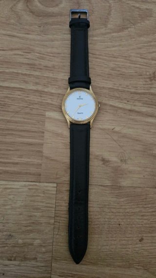 Reloj Festina Chapado en Oro Antiguo