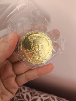 Monedas Michael Jackson This Is It