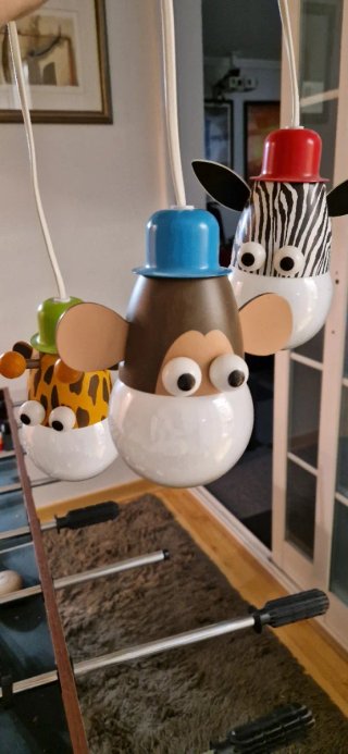 Lámpara infantil Philips animales