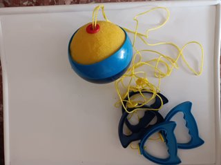 Zoom Ball con asas y cuerda