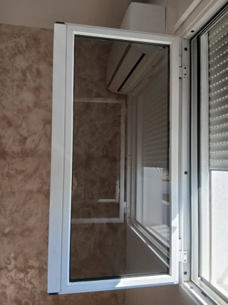 Ventana aluminio doble cristal