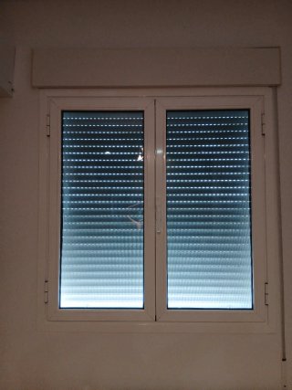 Ventana aluminio doble cristal