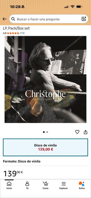 Caja de Vinilos Christophe Ces Petits Luxes